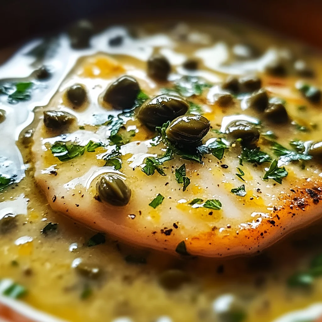 Simple Lemon Caper Sauce
