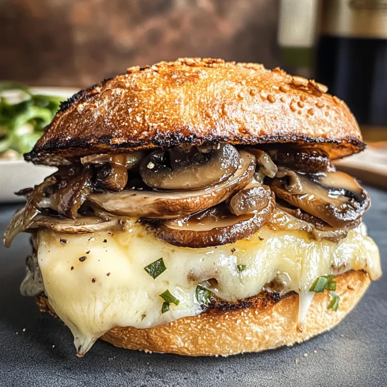 Swiss Mushroom Melt