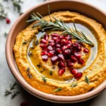10-Minute Cozy & Creamy Pumpkin Hummus