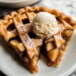 Apple Pie à la Mode (Apple Pie with Ice Cream Recipe)