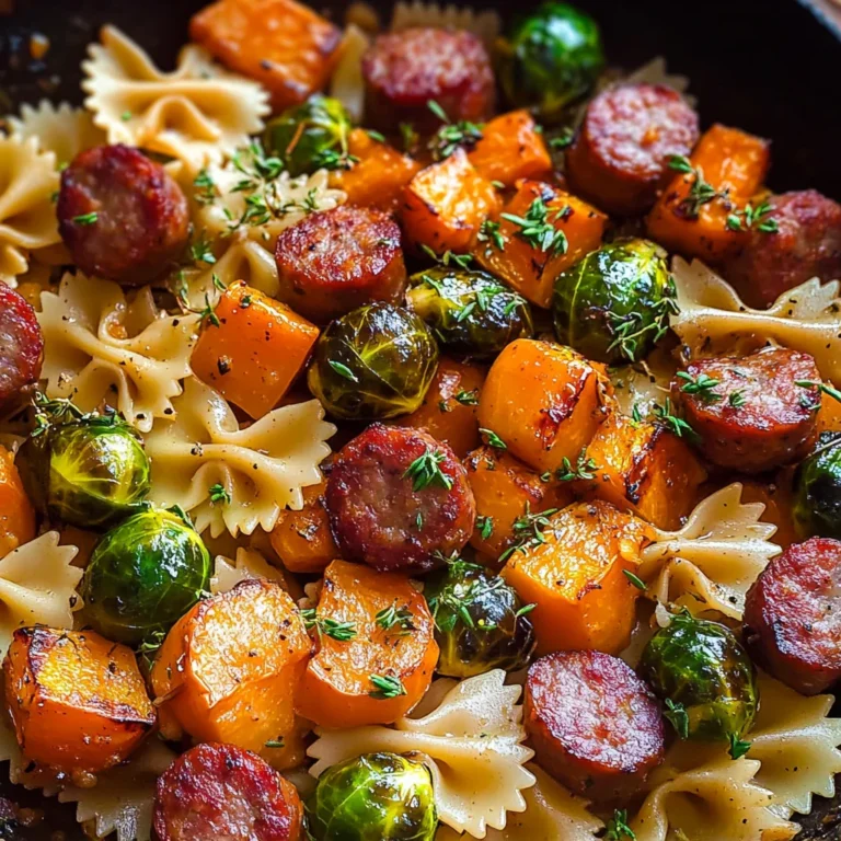 Autumn Sausage Pasta Squash: Amazing 25-Min Fall Favorite