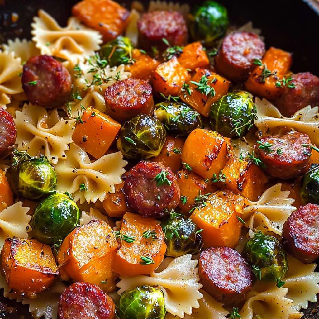 Autumn Sausage Pasta Squash: Amazing 25-Min Fall Favorite