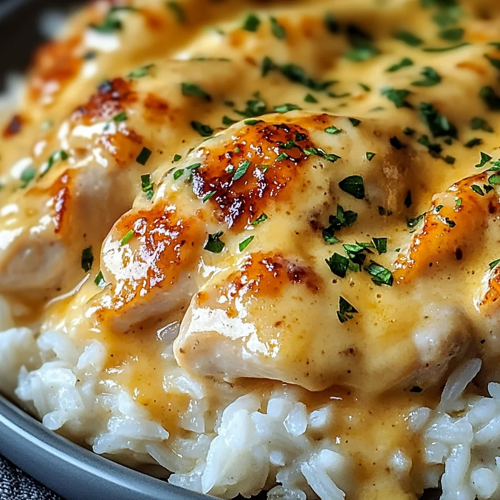 Best Smothered Chicken and Rice Recipe