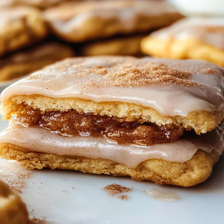 Brown Sugar Pop Tart Cookies