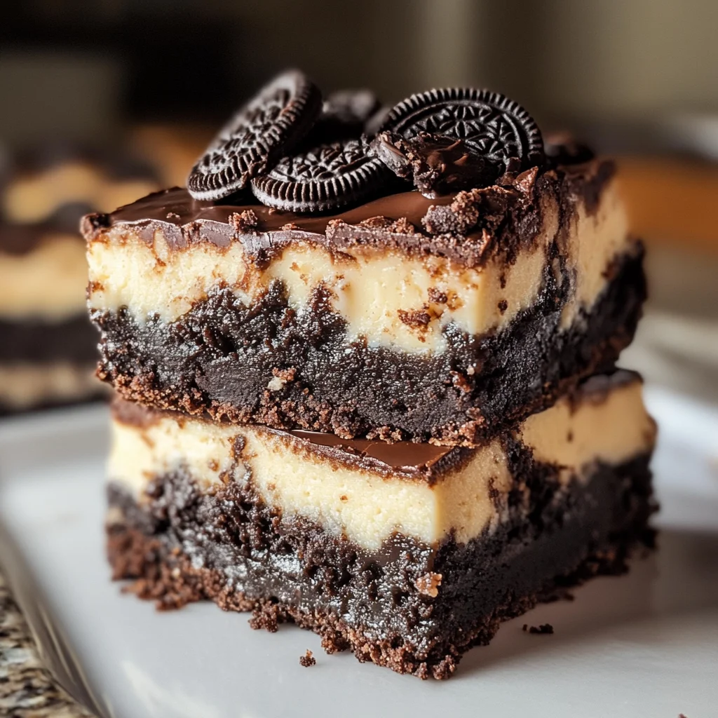 Brownie Cheesecake Bars