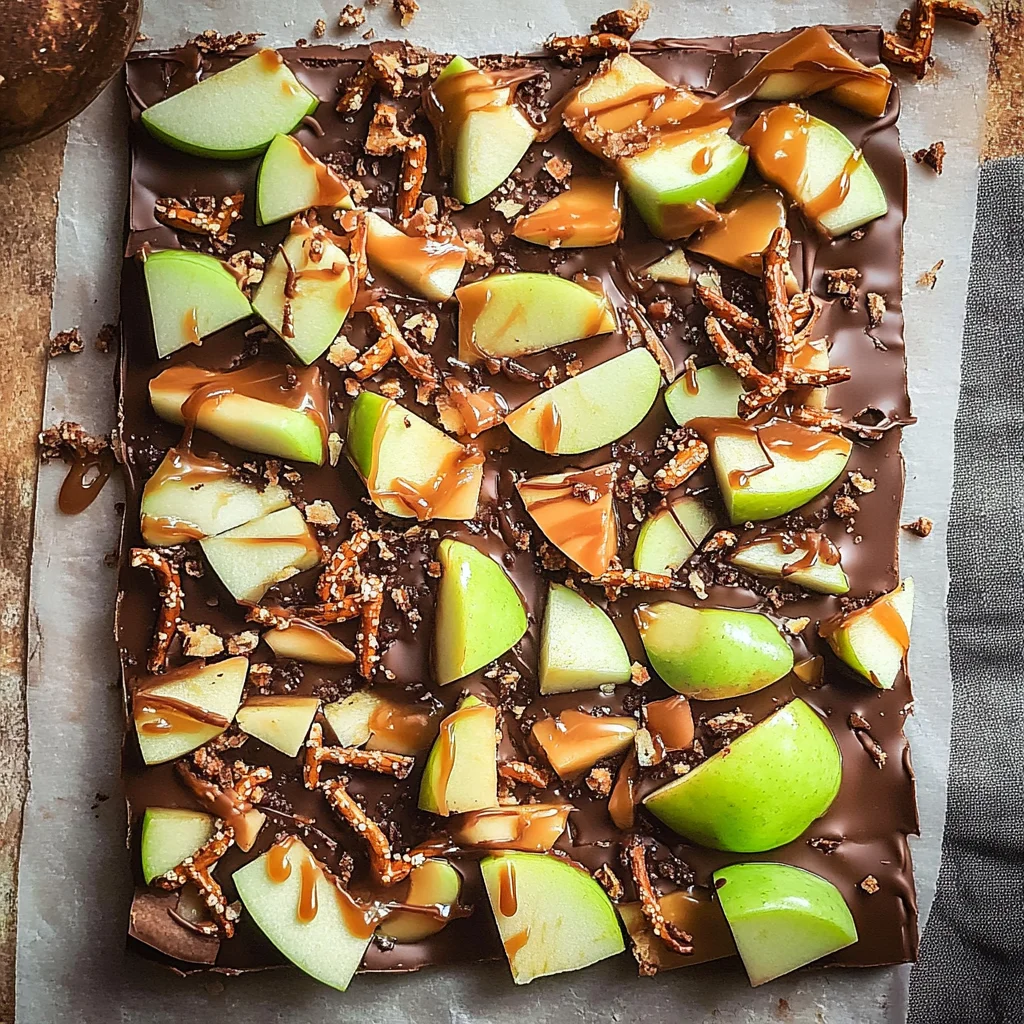 Caramel Apple Bark
