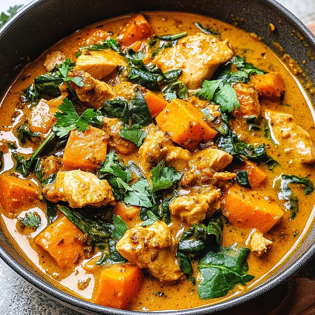 Chicken Sweet Potato Curry