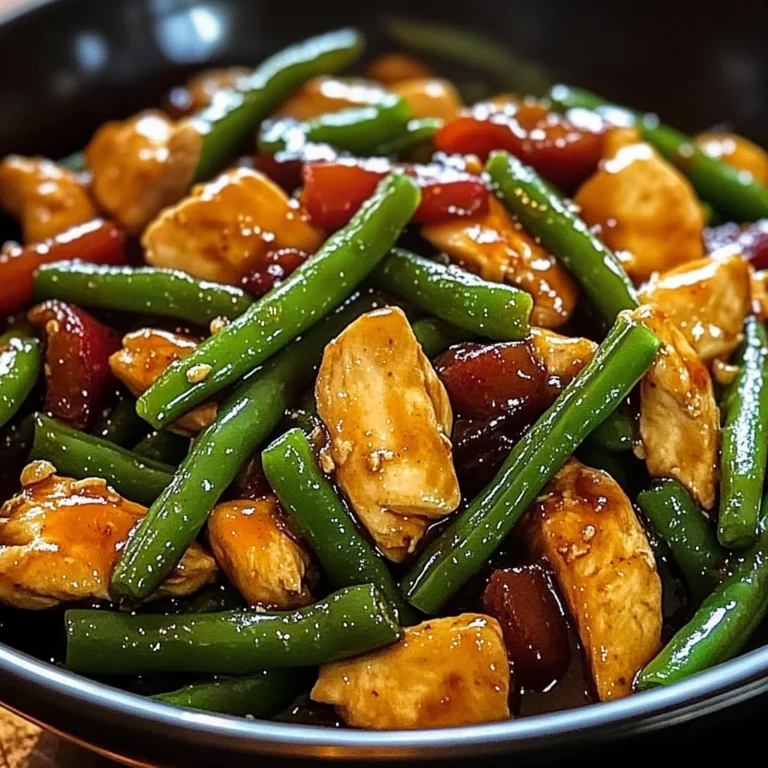 Chicken and Green Bean Stir-Fry: Quick and Delicious Dinner!