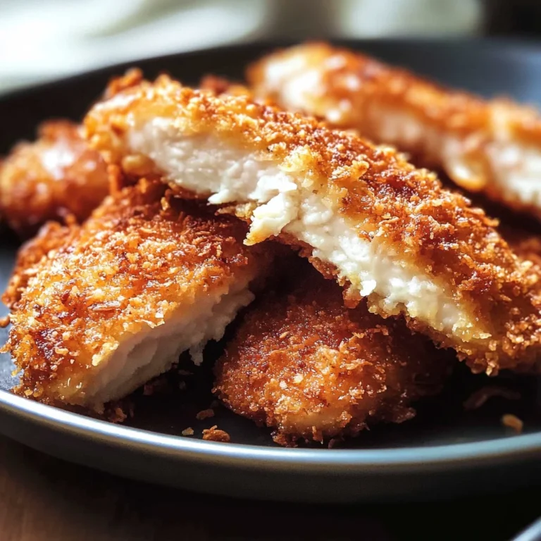 Crispy Coconut Chicken Tenders