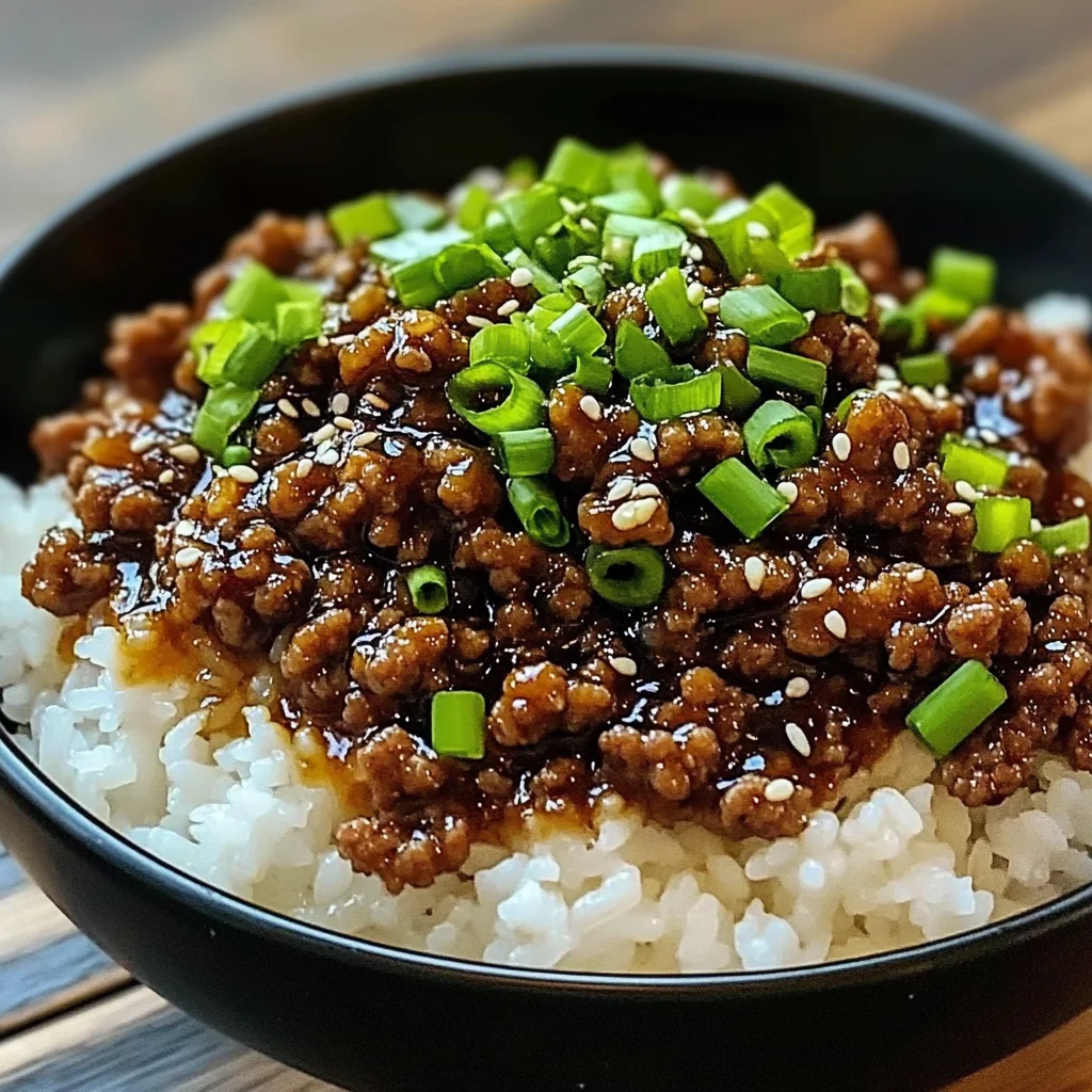 Korean Ground Beef Bowl: An Amazing Ultimate Recipe