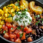 Loaded Potato Taco Bowl