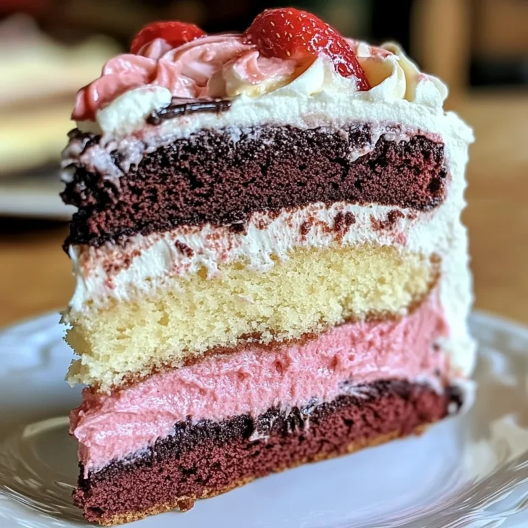 Neapolitan Cake