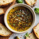 Olive Oil and Balsamic Vinegar Bread Dip