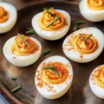 Pumpkin Patch Deviled Eggs
