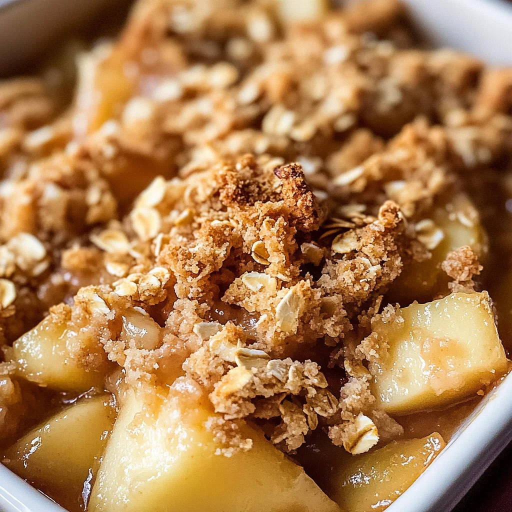 Simple Apple Crumble (Apple Crisp)