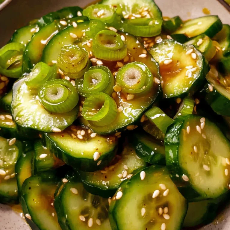 Spicy Cucumber Salad