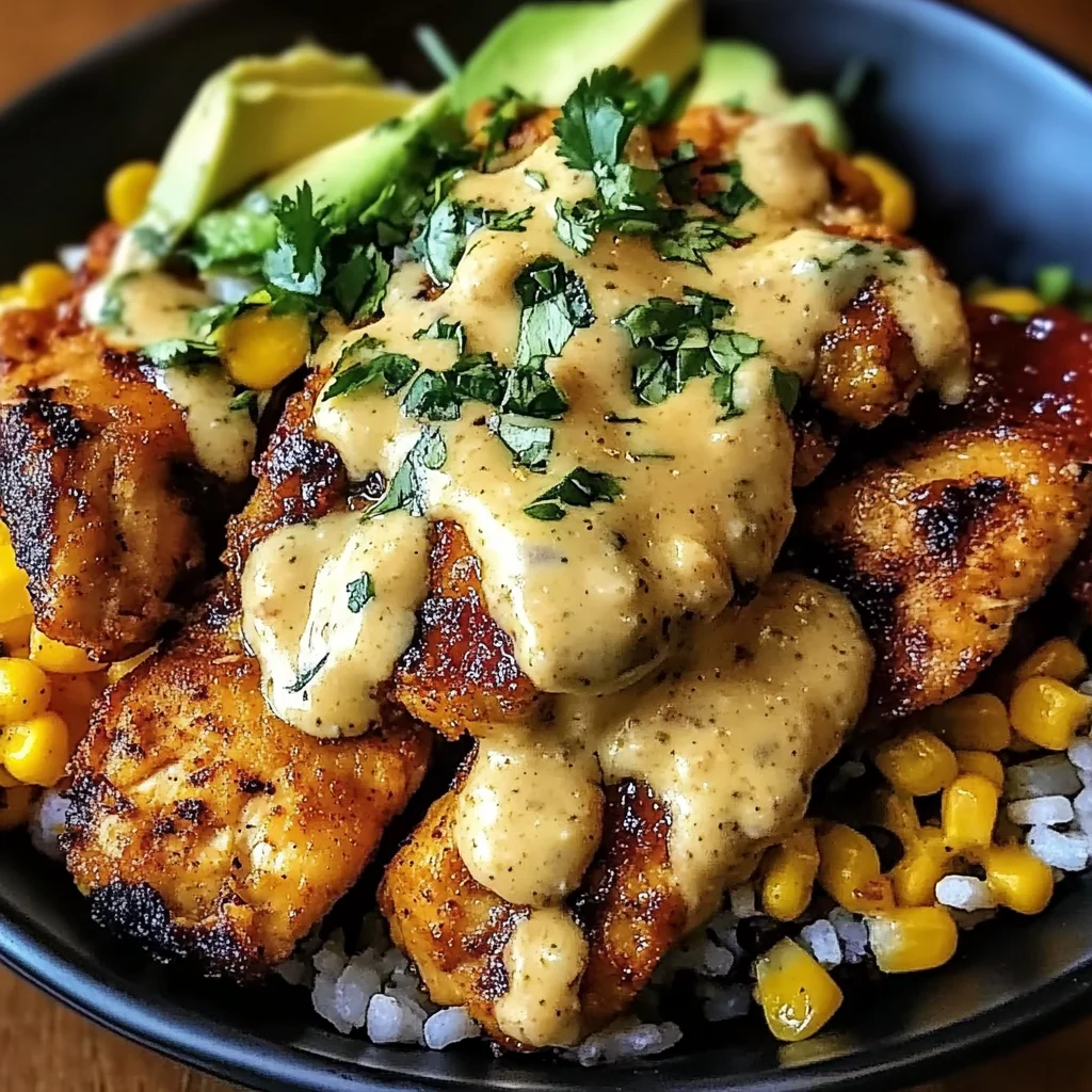 Street Corn Chicken Bowl: A Flavorful & Easy Recipe