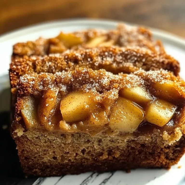 Warm Cinnamon-Spiced Apple Bread