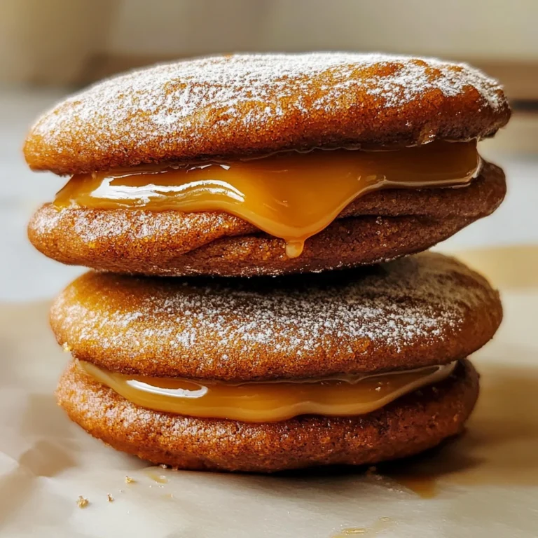 Apple Cider Whoopie Pie Cookies with Caramel