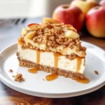 Apple Crisp Cheesecake