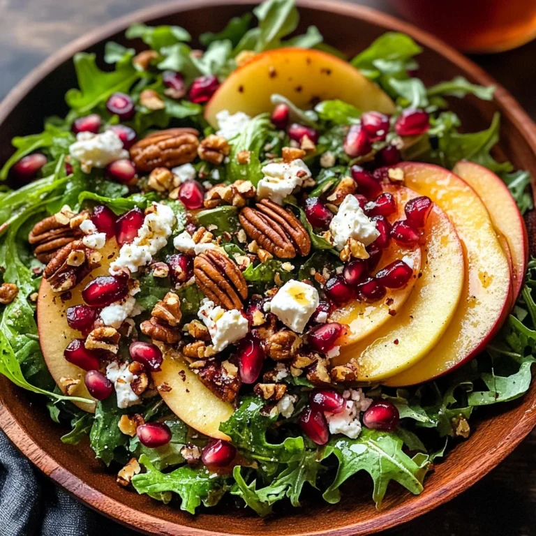 Autumn Harvest Honeycrisp Apple and Feta Salad