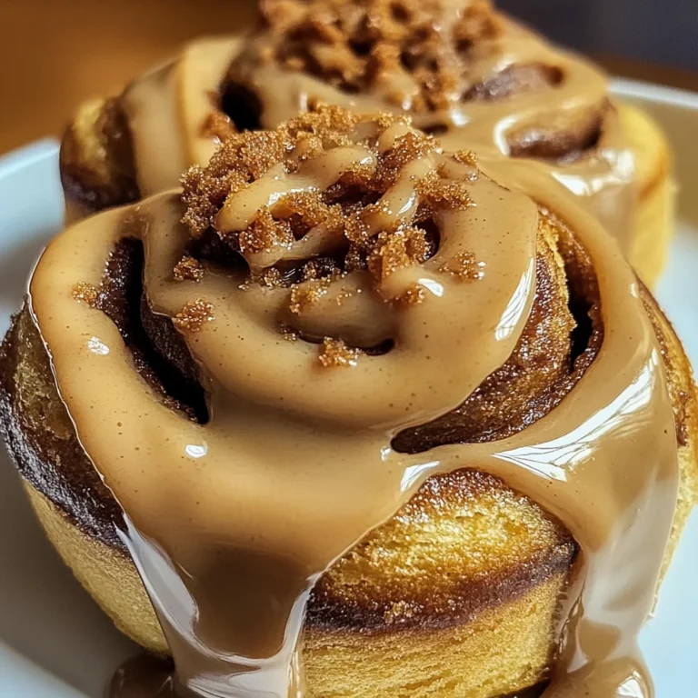 Biscoff Cookie Butter Cinnamon Rolls Recipe