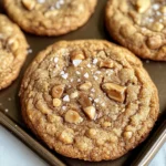 Brown Butter Coffee Toffee Cookies