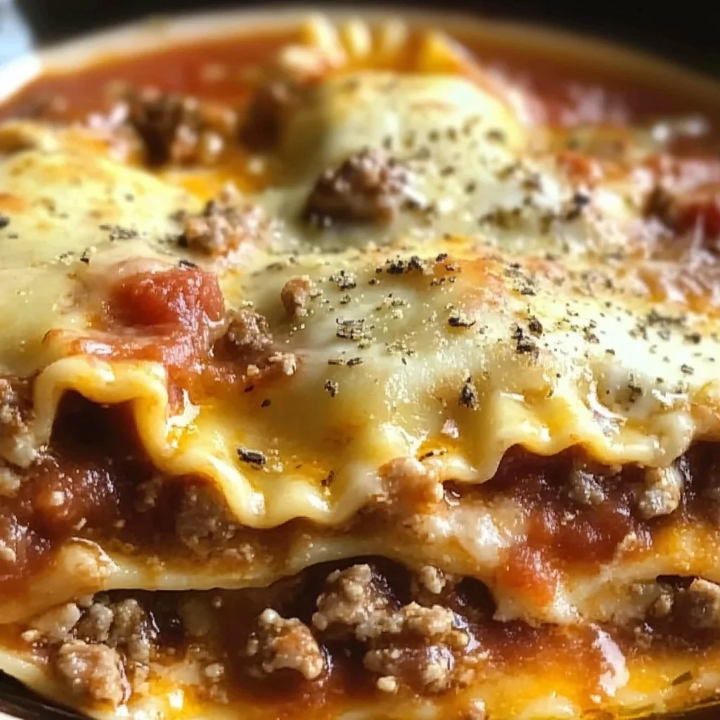 Crockpot Ravioli Lasagna: A Hands-Off, Flavor-Packed Comfort Food Masterpiece