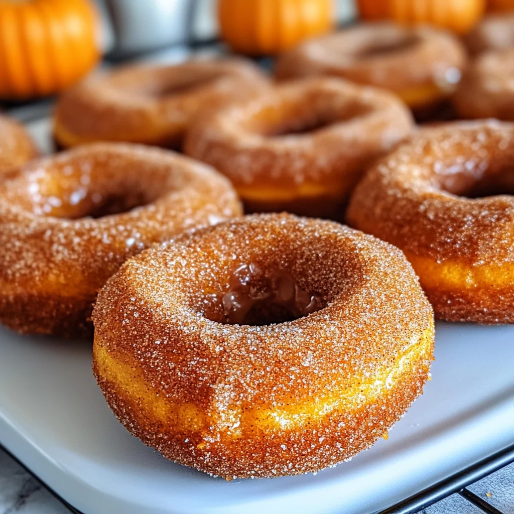 Easy Baked Pumpkin Donuts