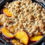 Easy Peach Crisp Recipe (Crispy & Juicy)