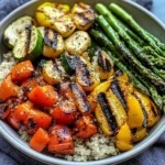 Grilled Veggie Bowl with Quinoa