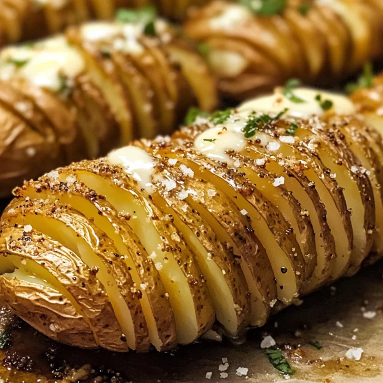 Hasselback Potatoes