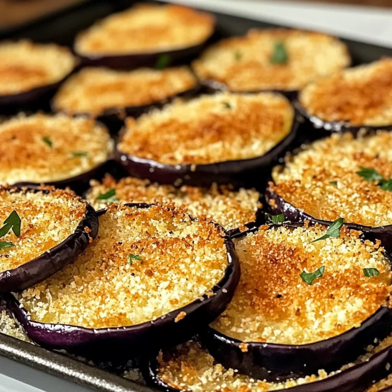 Impossibly Crispy Baked Eggplant
