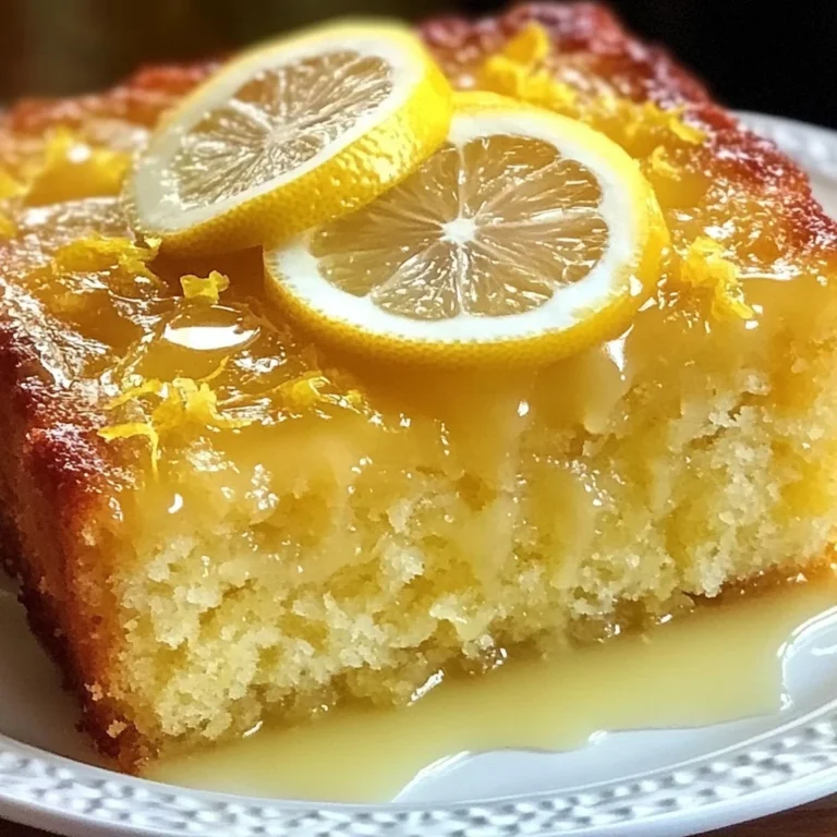 Lemon Cake to Die For