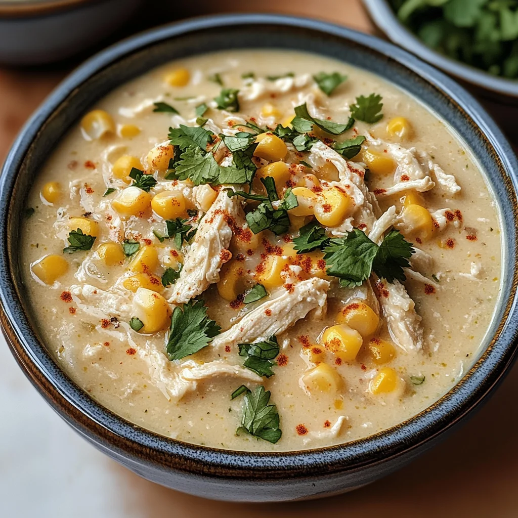 Mexican Street Corn White Chicken Chili Recipe