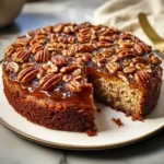 Pecan Upside Down Cake