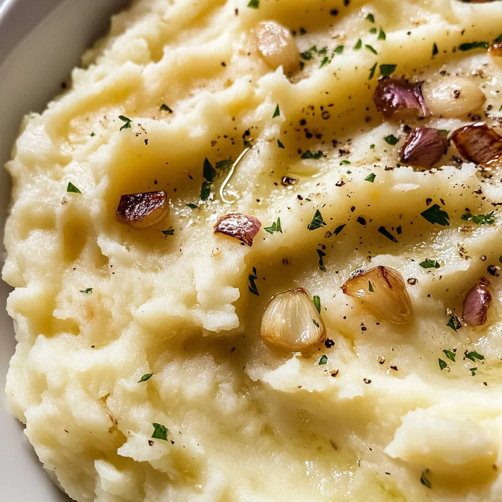 Roasted Garlic Mashed Potatoes