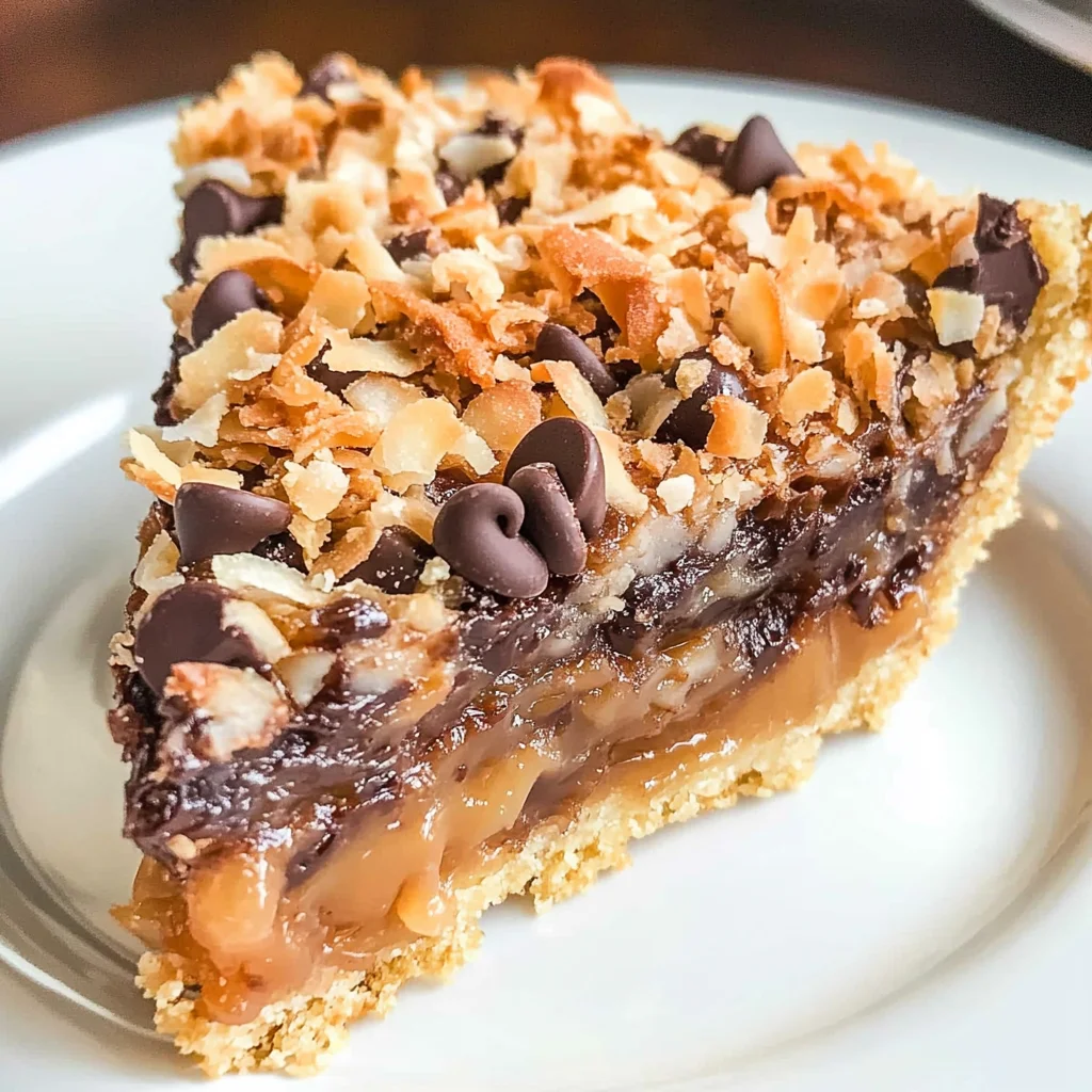 Samoas Cookie Pie