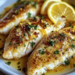 Baked Lemon Garlic Butter Tilapia