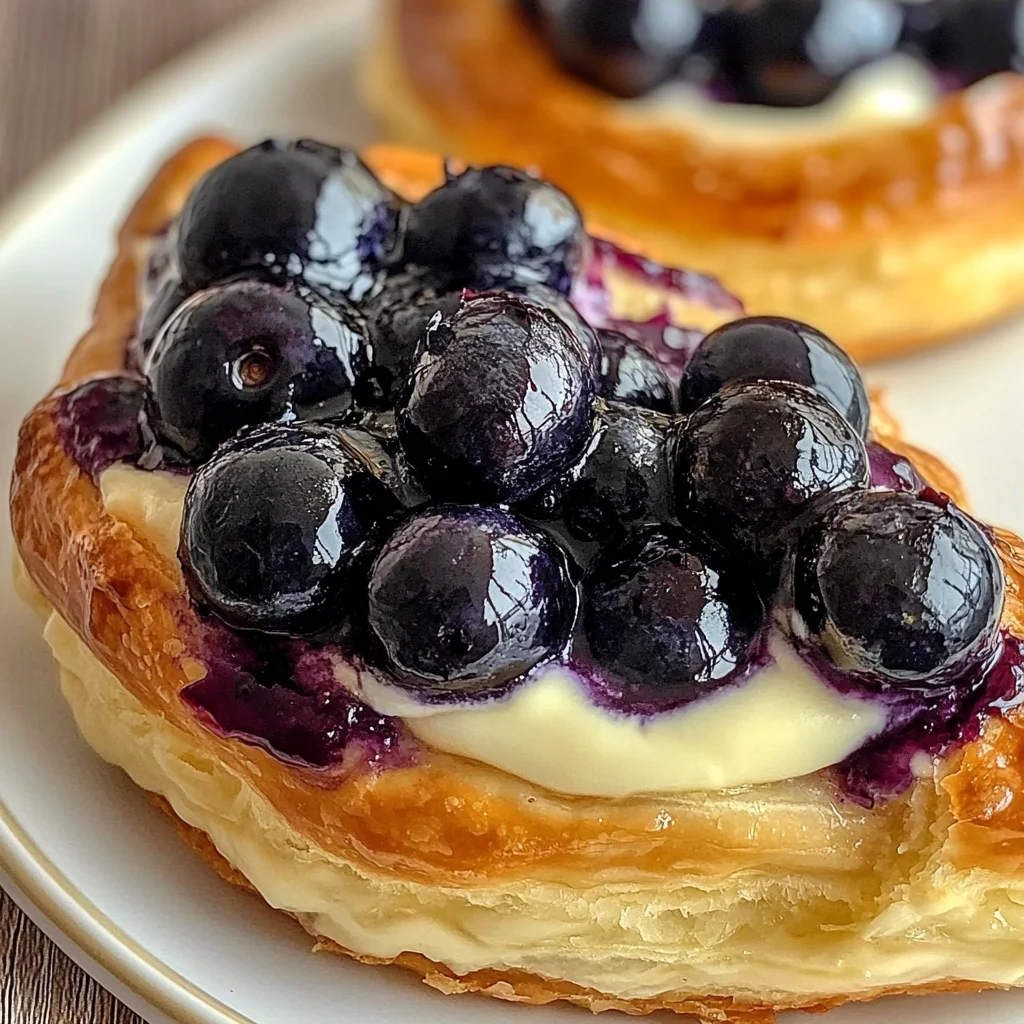 Blueberry Danish