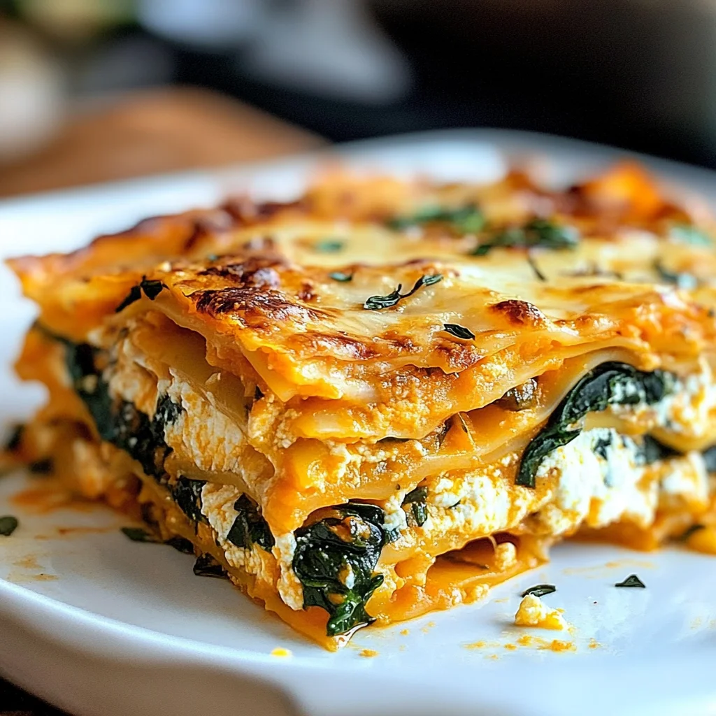 Butternut Squash Vegetable Lasagna