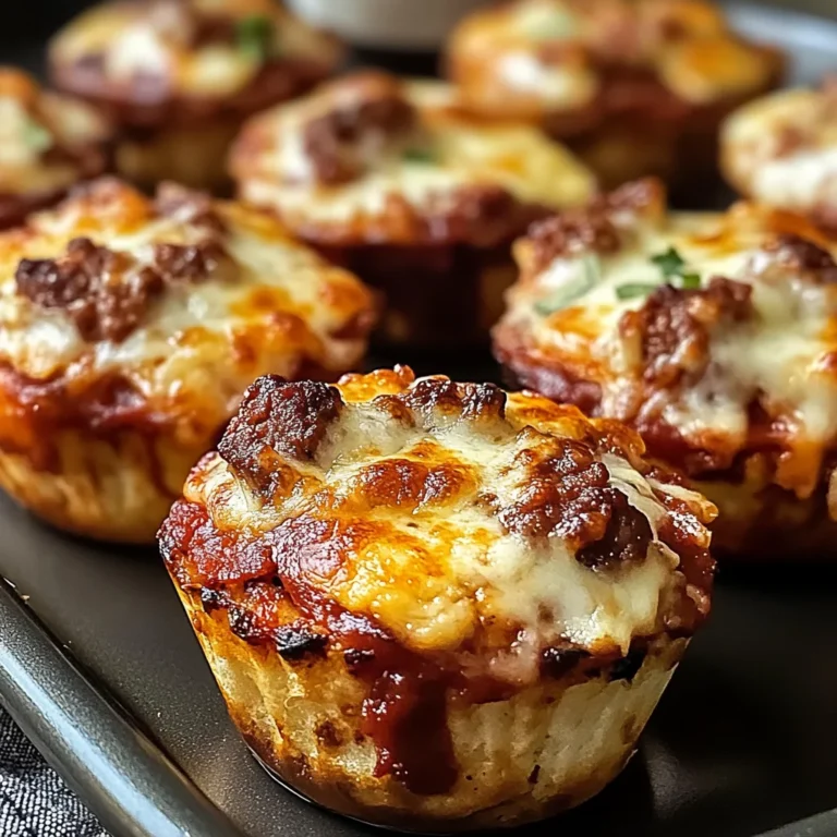 Carnivore Pizza Muffins