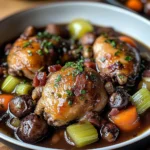 Coq au Vin Classic Style