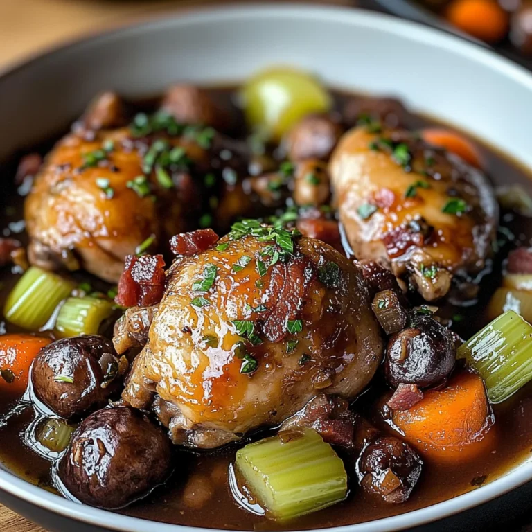 Coq au Vin Classic Style