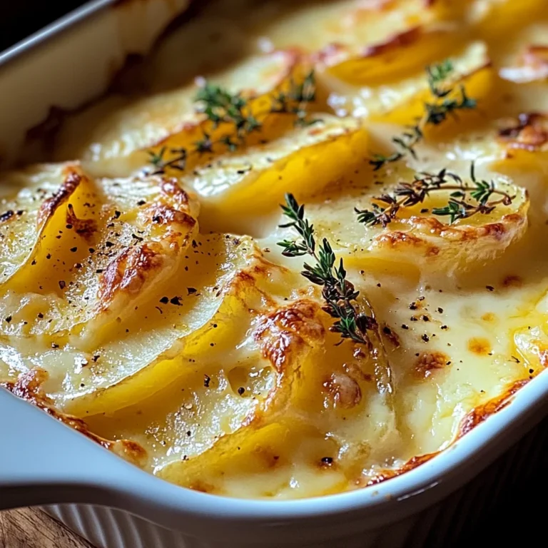 Creamy Scalloped Yukon Potatoes