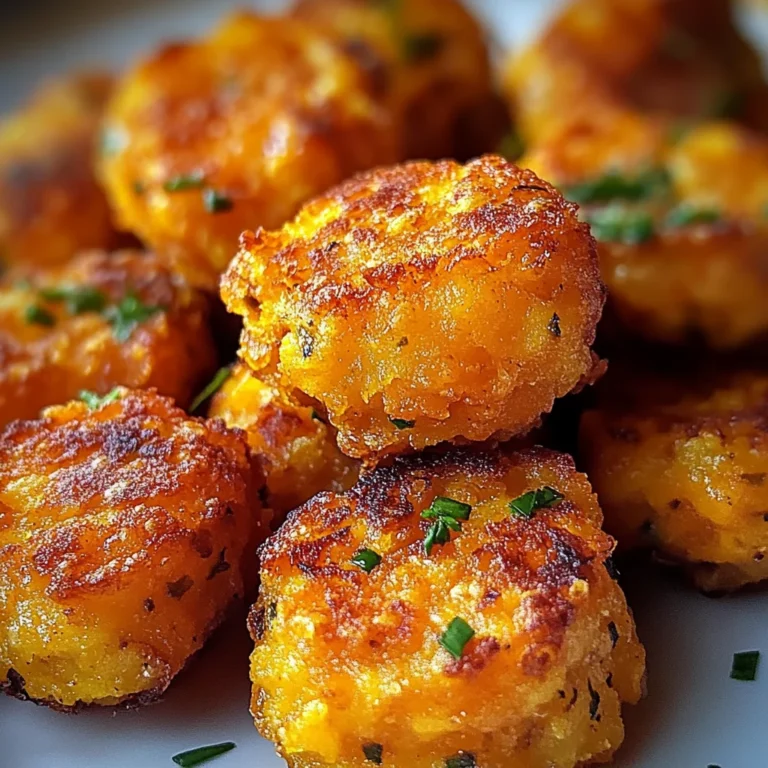 Crispy Baked Sweet Potato Tots