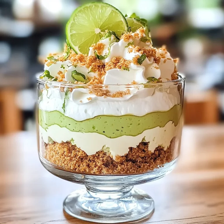 Key Lime Mascarpone Cheesecake Trifle