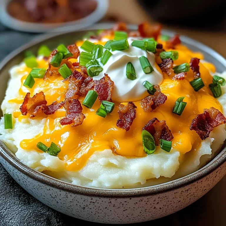 Loaded Mashed Potato Bowls