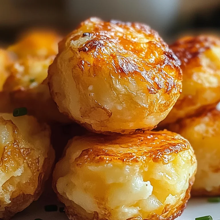 Mashed Potato Cheese Puffs