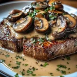 Ribeye Steaks with Mushroom Sauce